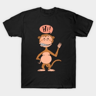 funny monkey T-Shirt
